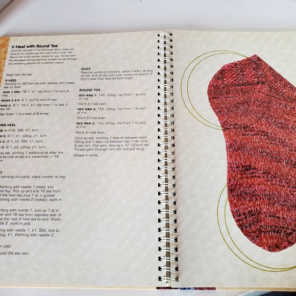 Socks A La Carte Knitting Book By Jonelle Raffino and Katherine Cade - Picture 4 of 6